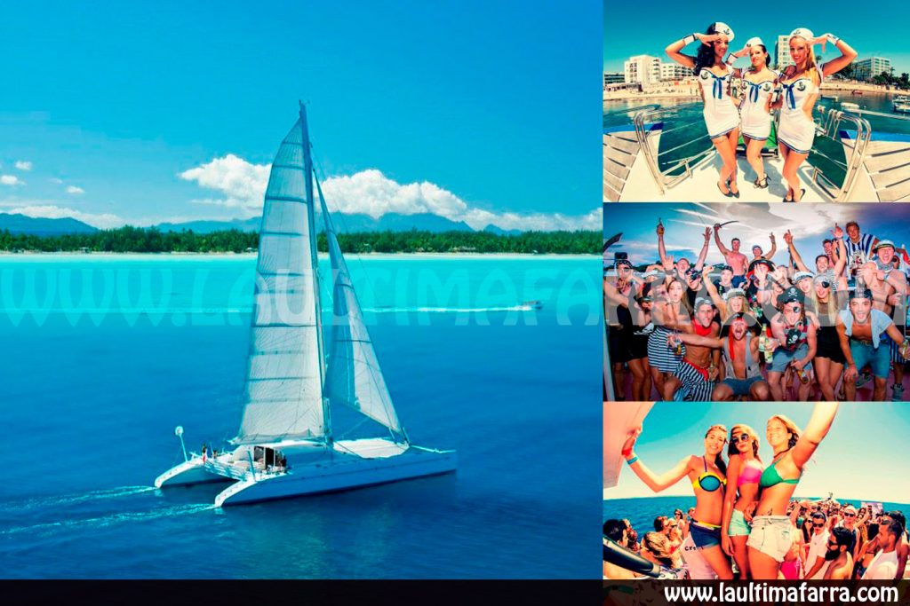 Fiestas en barco catamarán, despedidas de soltera, despedidas de soltero, cumpleaños, bodas y grupos de empresa